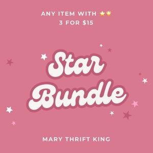 🌟 3 items for $15 ⭐️
